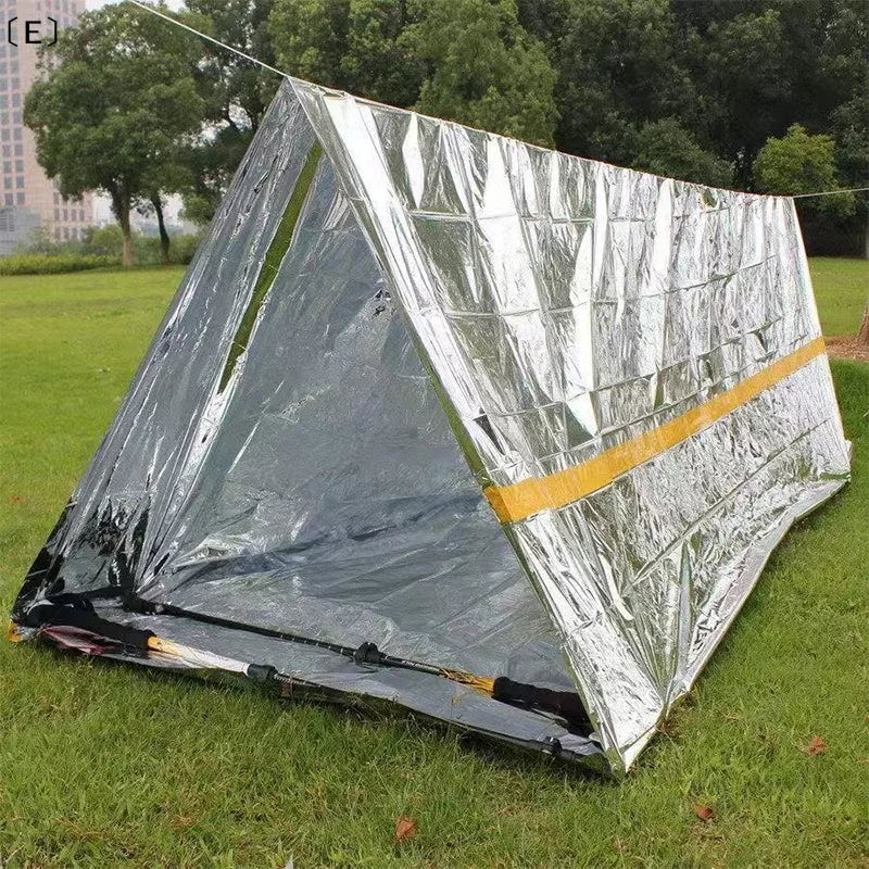 Emergency Folding Tent for Hiking & Camping | Waterproof Shelter