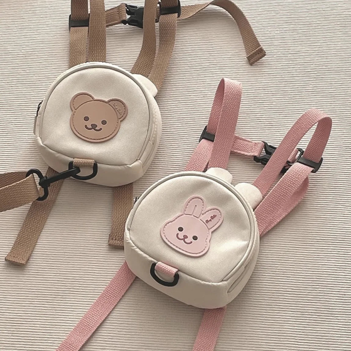 Adorable Canvas Baby Backpacks for Kids | Anti-Lost Travel Bag