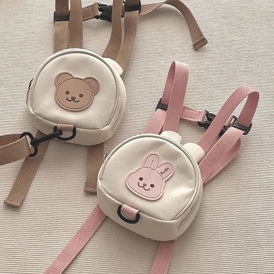 Mochilas adorables de lona para bebés | Bolsa de viaje antipérdida