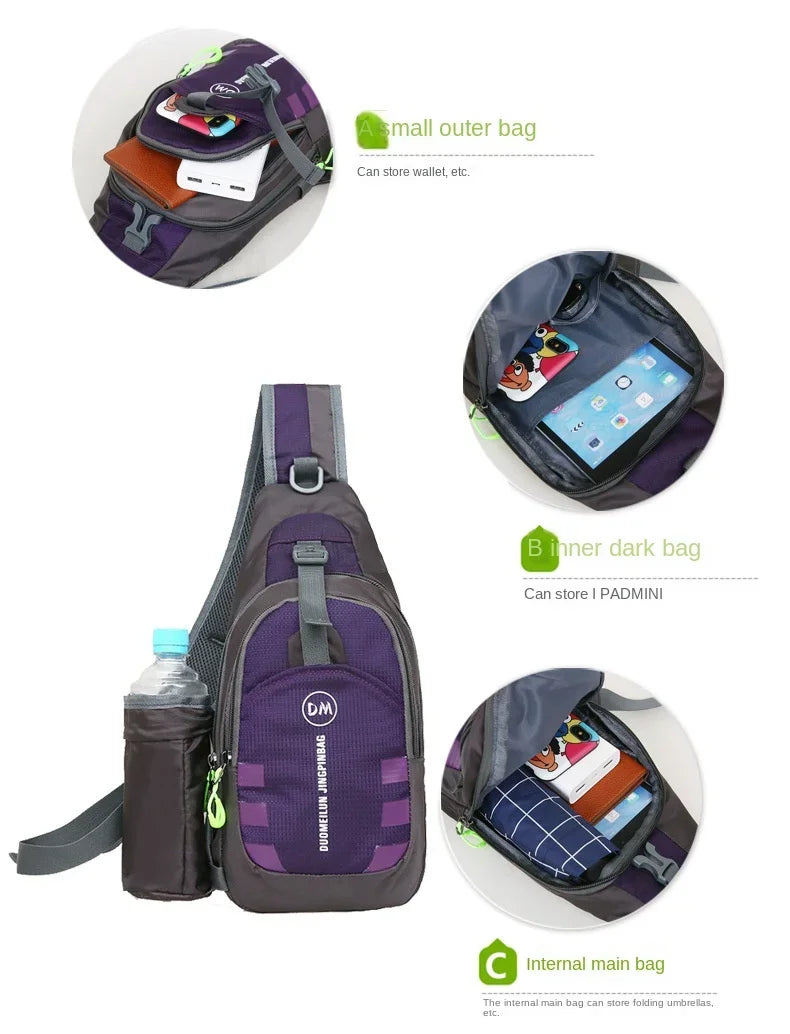Stylish Sports Waist Pack | Versatile Bag for Running & Hiking