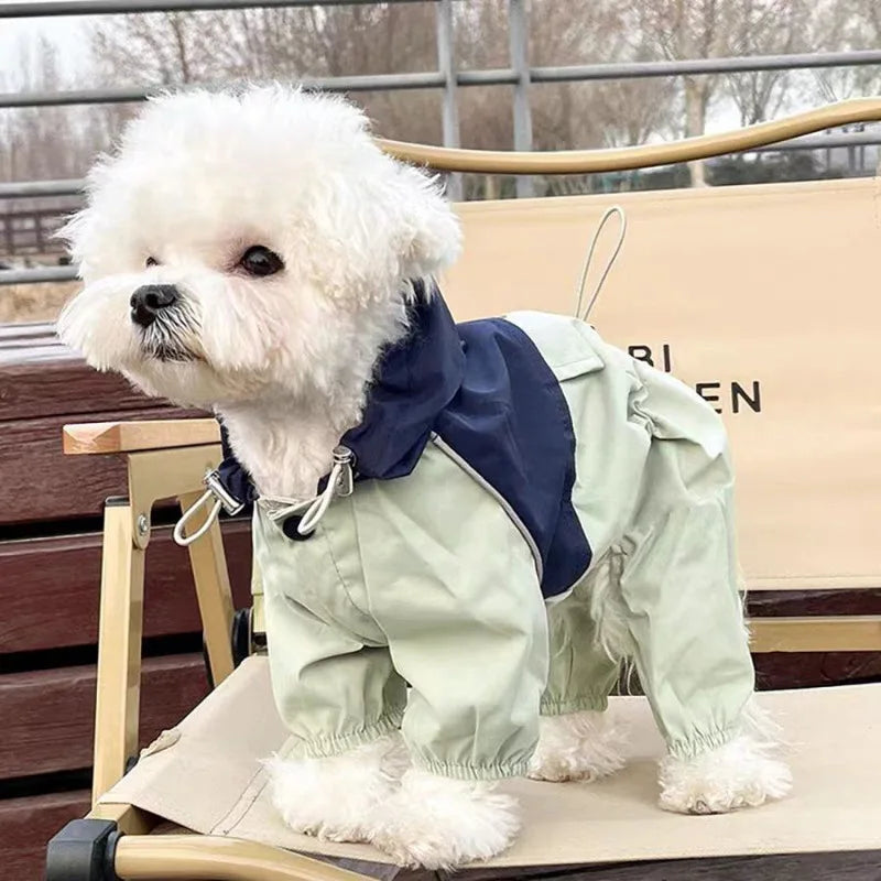 Waterproof Pet Raincoat for Dogs & Cats | Windproof Work Jacket