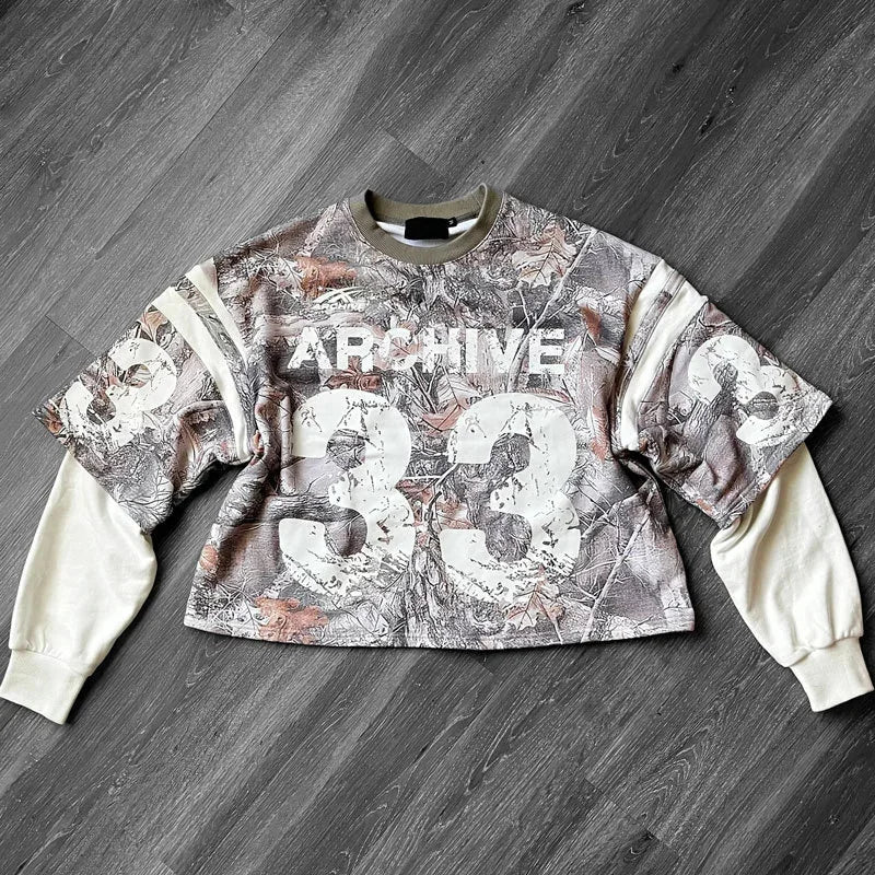 Men's Vintage Gothic Pullover Sweatshirt | Stylish & Cozy