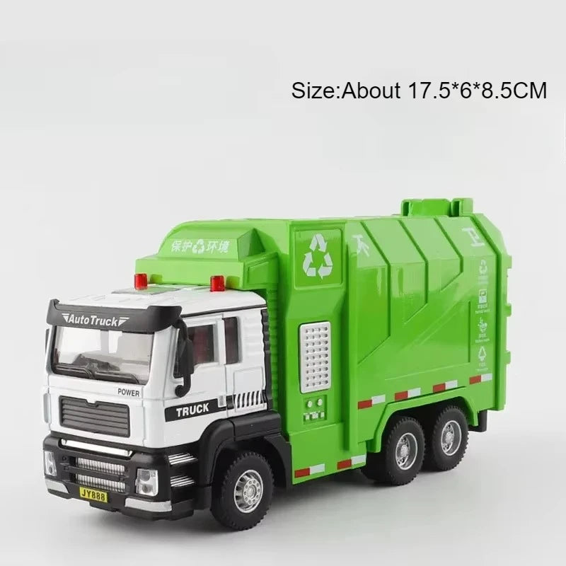 Electric Vacuum Cleaner Garbage Truck Model Toy for Kids