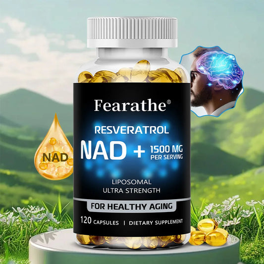 NAD+ Boost with Resveratrol | Enhance Vitality, Repair Cells