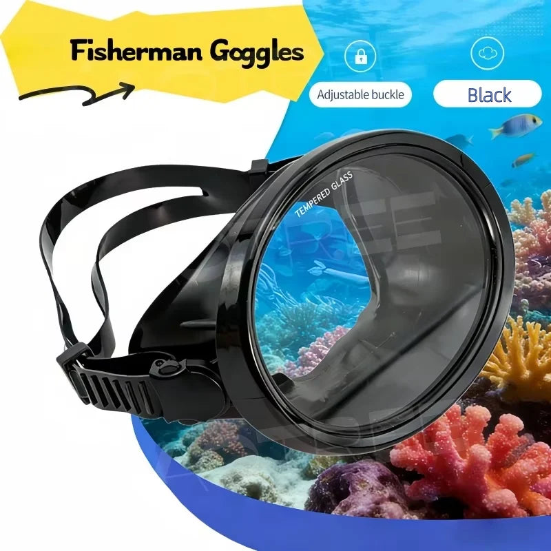 Waterproof Snorkeling Goggles | Adjustable Anti-Fog Diving Mask