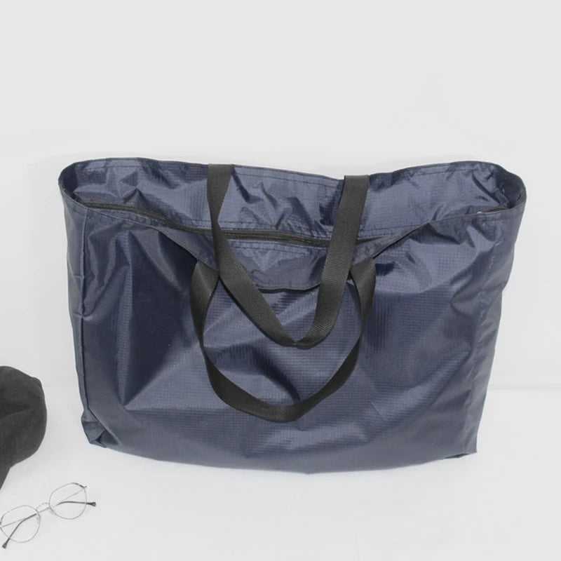 Large Capacity Reusable Zipper Grocery Totes | Washable Heavy Duty Bags