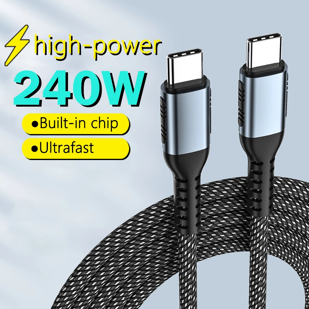 Ultra Fast Charging USB-C Cable | High-Speed 100W Charger