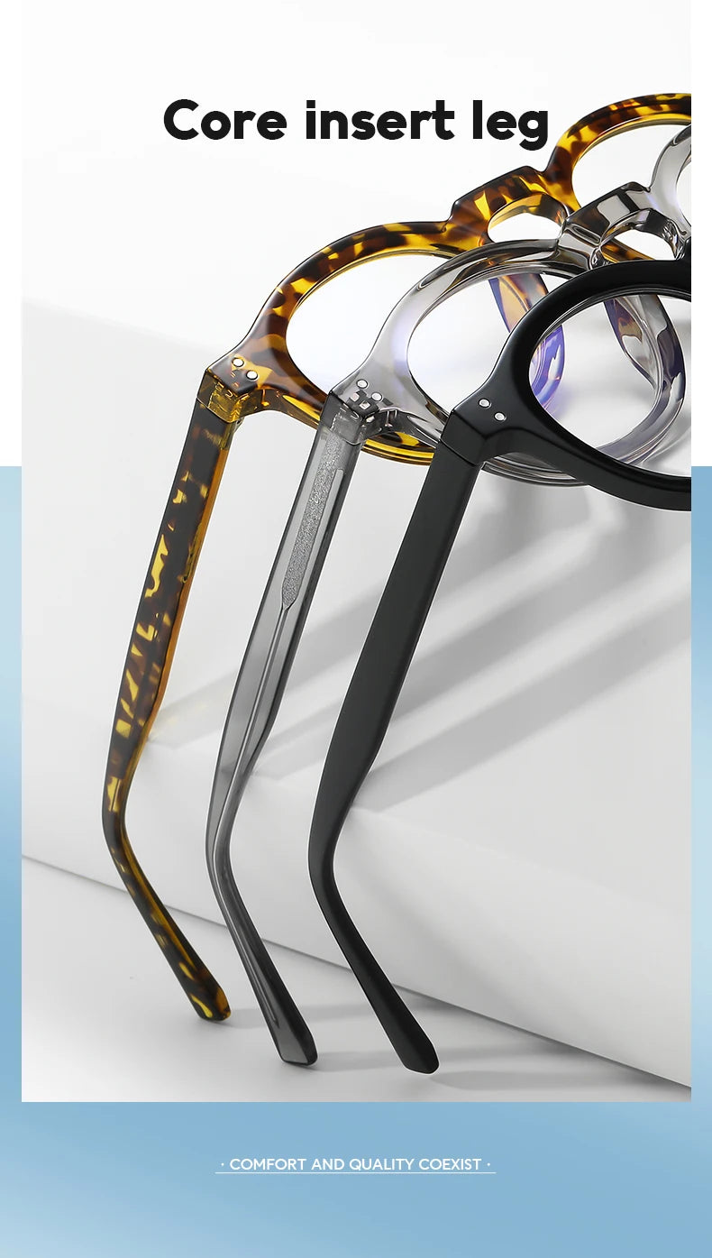 Classic Round Prescription Glasses | Stylish Unisex Optical Eyewear
