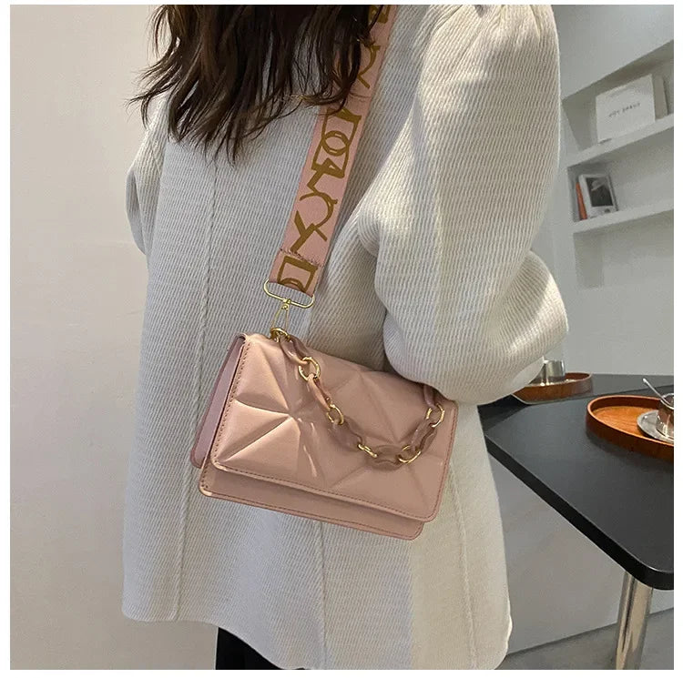 Bolso de hombro retro casual de moda para mujer | Amplio y elegante