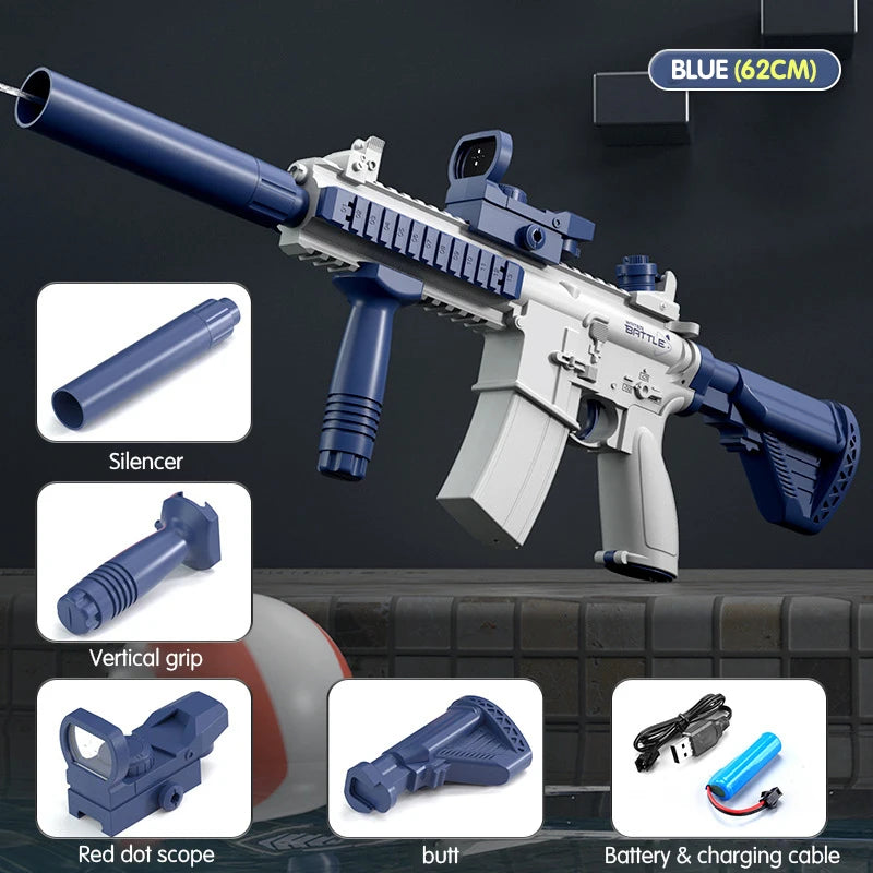 Electric Water Gun Pistol | Long Range Fun for Kids