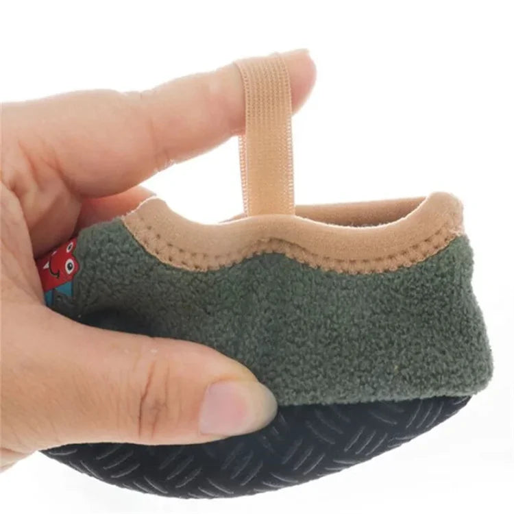 Newborn Anti-Slip Cartoon Shoes | Warm Winter Indoor Slippers