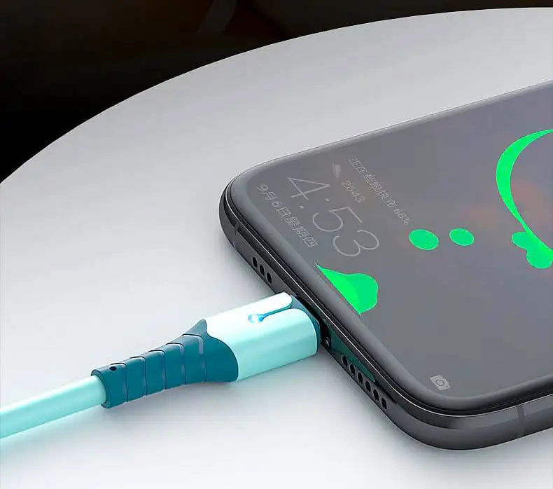 Liquid Silicone USB Type A to C Charging Cable | Fast & Durable