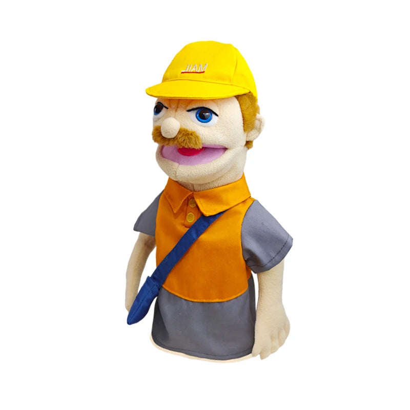 Cartoon Profession Series Plush Hand Puppets | Fun & Engaging Dolls