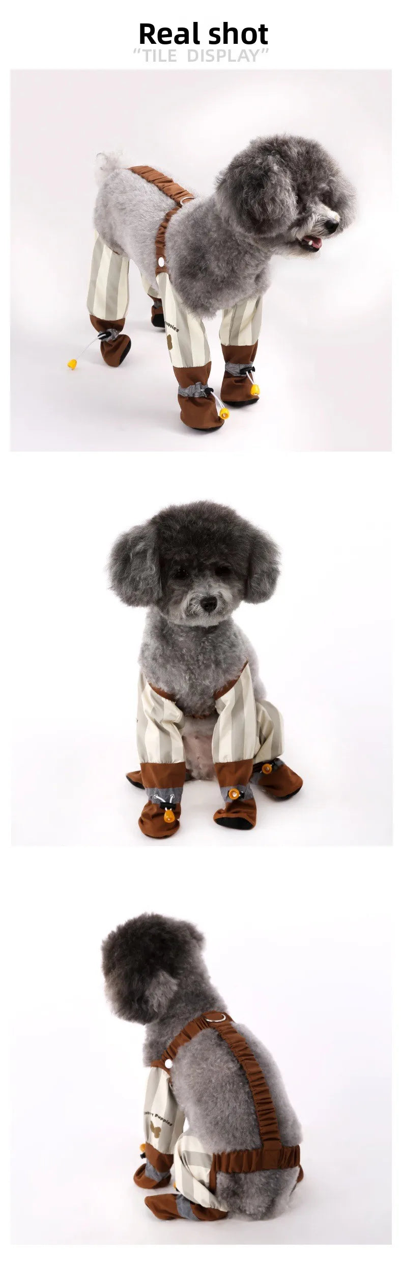 Reflective Anti-Slip Dog Jumpsuit | Dustproof Pet Pants