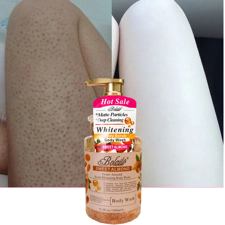 Exfoliating Almond Scrub Body Wash | Deep Clean & Moisturize