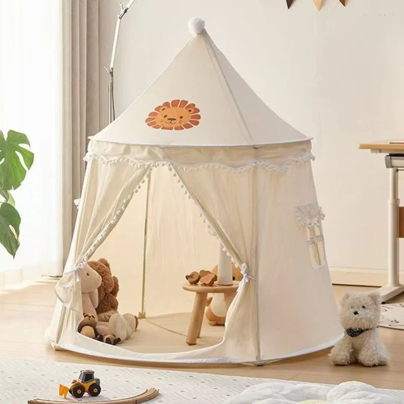 Large Folding Toy Tent for Kids | Perfect Playhouse Castle