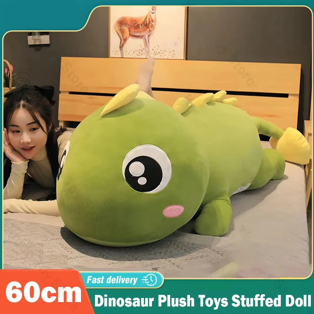 60cm Dinosaur Plush Toy | Soft Stuffed Animal Pillow for Kids
