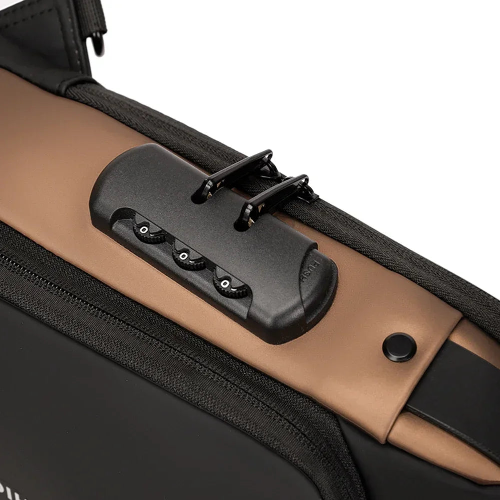 Multifunction Anti-theft USB Shoulder Bag | Stylish Crossbody Pack