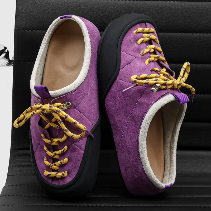 Men's Suede Sandals | Retro Stylish Slingback Walking Shoes