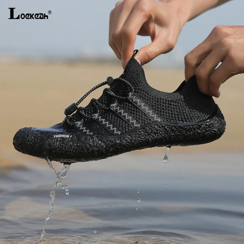 Quick Dry Aquatic Sneakers for Water Sports | Breathable Wading Shoes