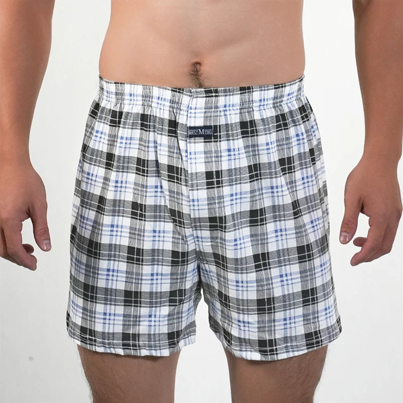 Men's Plaid Pajama Bottoms | Comfort Fit Cotton Sleepwear