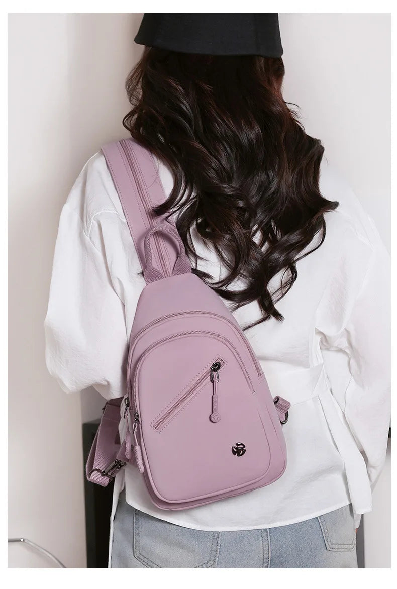 Stylish Urban Minimalist Chest Bag for Women | Multi-Functional Satchel