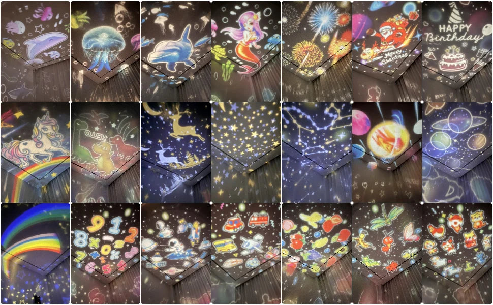 21-in-1 Star Galaxy Projector | Perfect for Kids' Room Decor