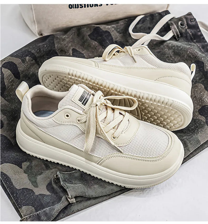 Men's Casual Wide Toe Shoes | Breathable and Comfortable Sneakers