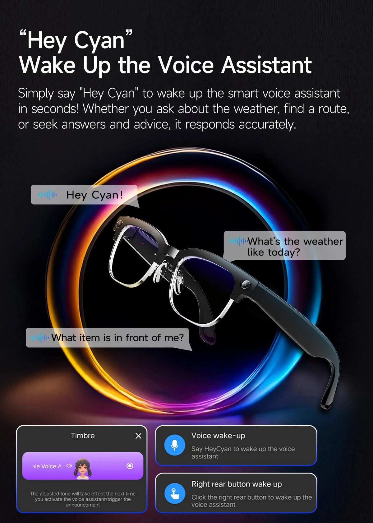 AI Smart Glasses with 8MP Camera & Bluetooth Features | Innovative Eye Wear