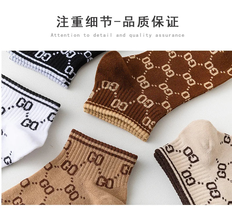 Trendy Thin Cotton Kids Boat Socks | Stylish Streetwear Essentials