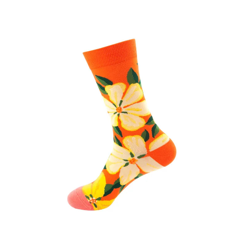 Unisex Combed Cotton Hip Hop Socks | Trendy & Fun Fashion