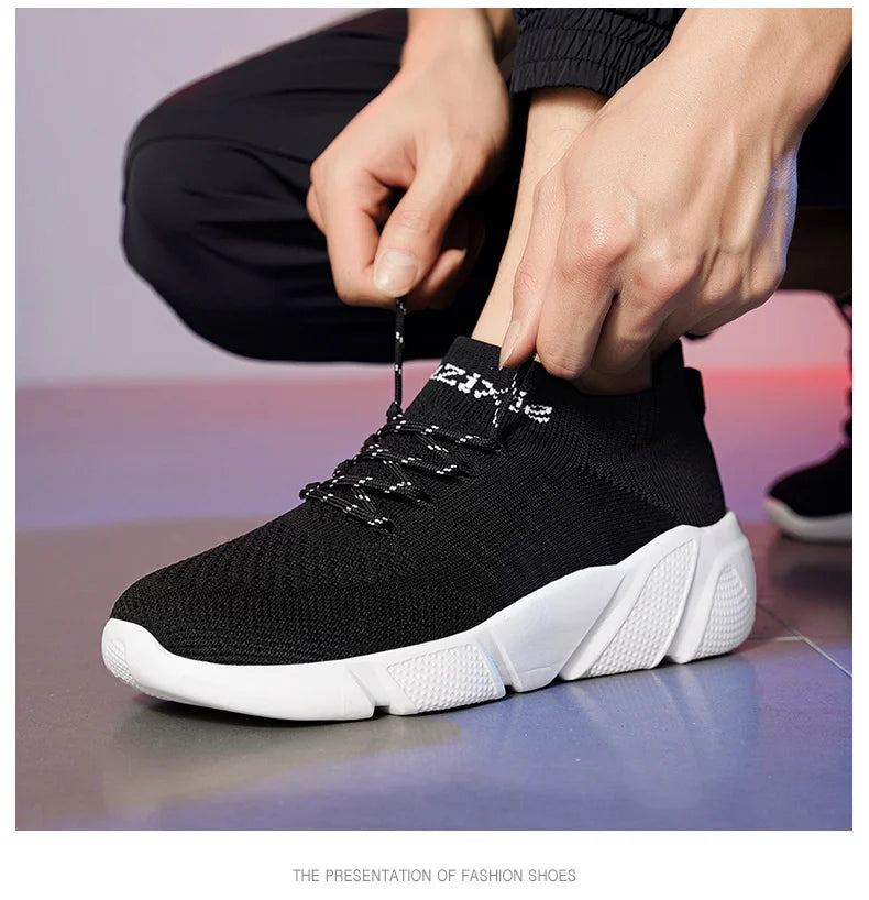 Men's Breathable Sneakers | Comfortable Casual Walking Shoes