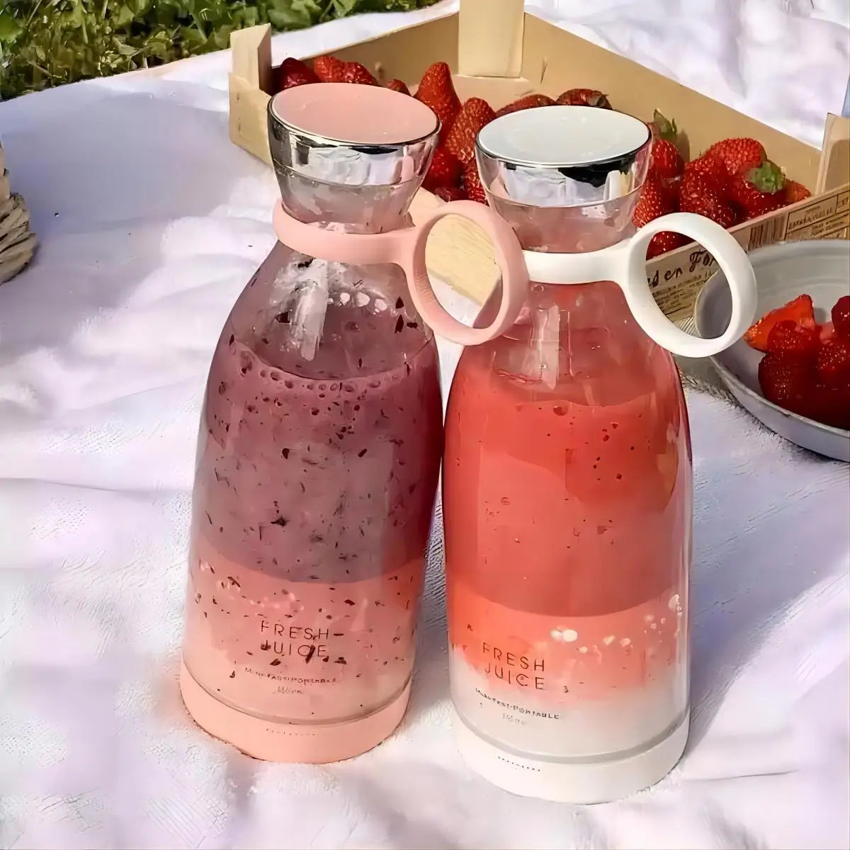 Rechargeable Portable Juicer | Wireless USB Blender for Fruits