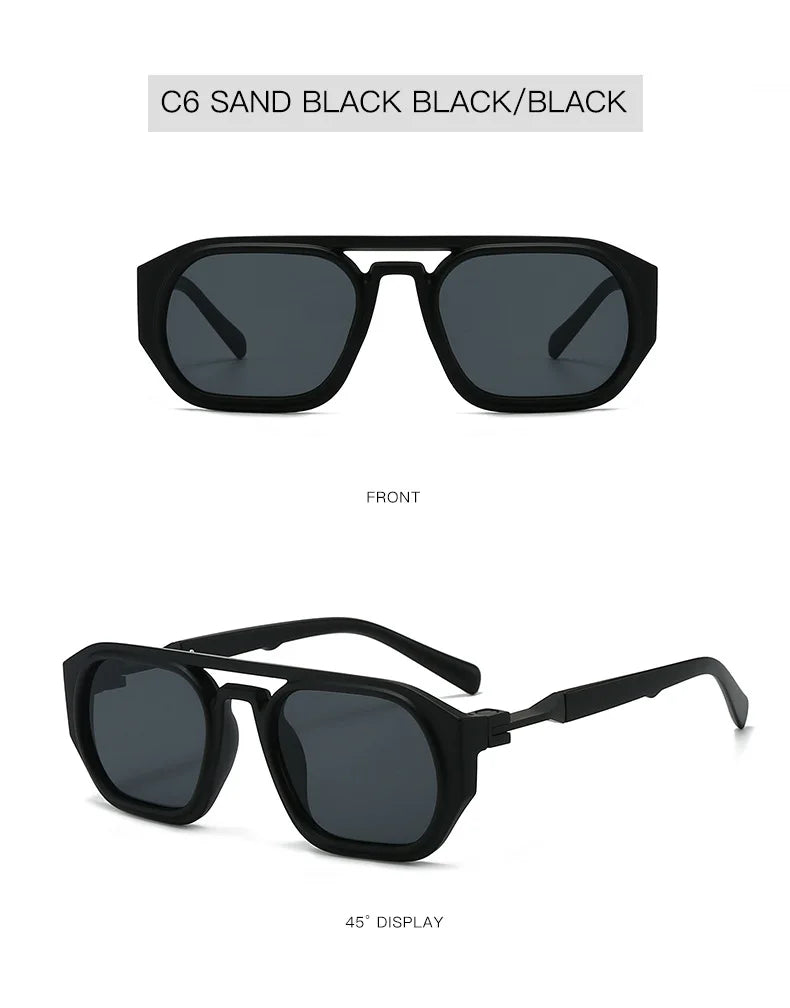 Transparent Square Computer Glasses for Blue Light Protection