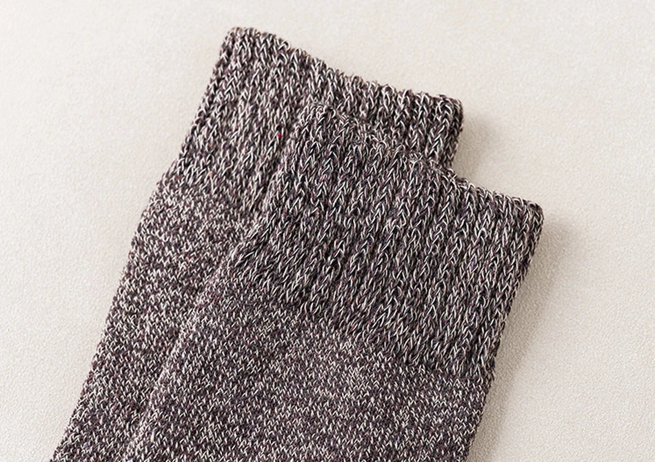 Thick Cotton Crew Socks for Men | Warm Comfortable Winter Gear