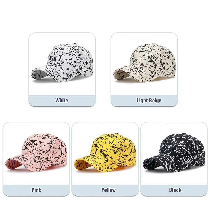 Unisex Graffiti Style Baseball Cap | Outdoor Casual Sunshade Hat