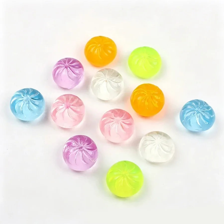 5Pcs Mini Dumplings Steamer Toys | Squishy Stress Relief Set