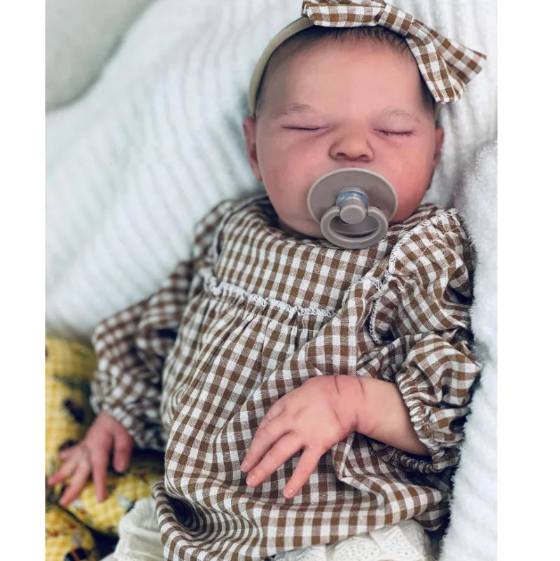 19-Inch Reborn Baby Doll with Realistic Skin and Veins