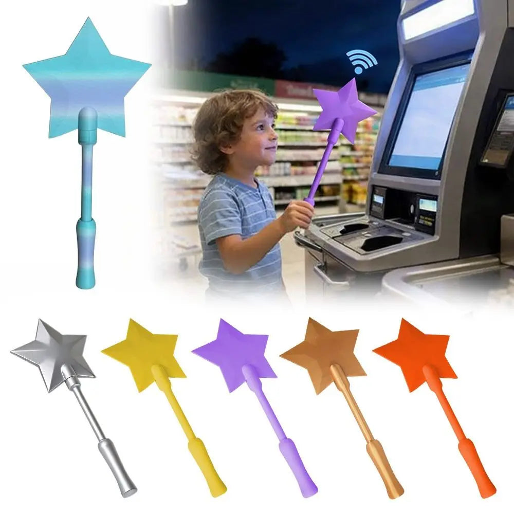 3D Printed Star Magic Wand | Portable Tap-to-Pay Card Holder