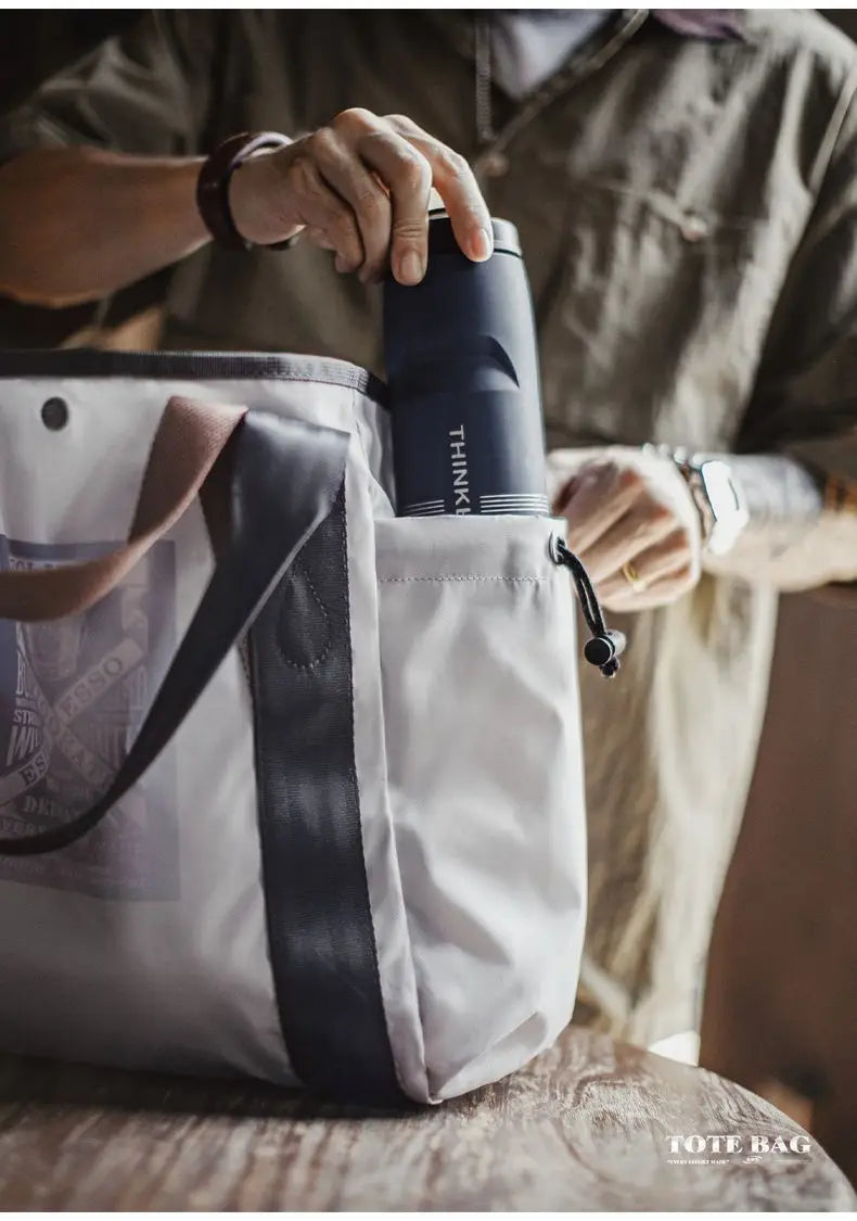 Waterproof Men's Tote Bag | Large Capacity Laptop Shoulder Bag