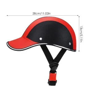 Retro Baseball Helmet with Extended Brim | Unisex Sun Protection