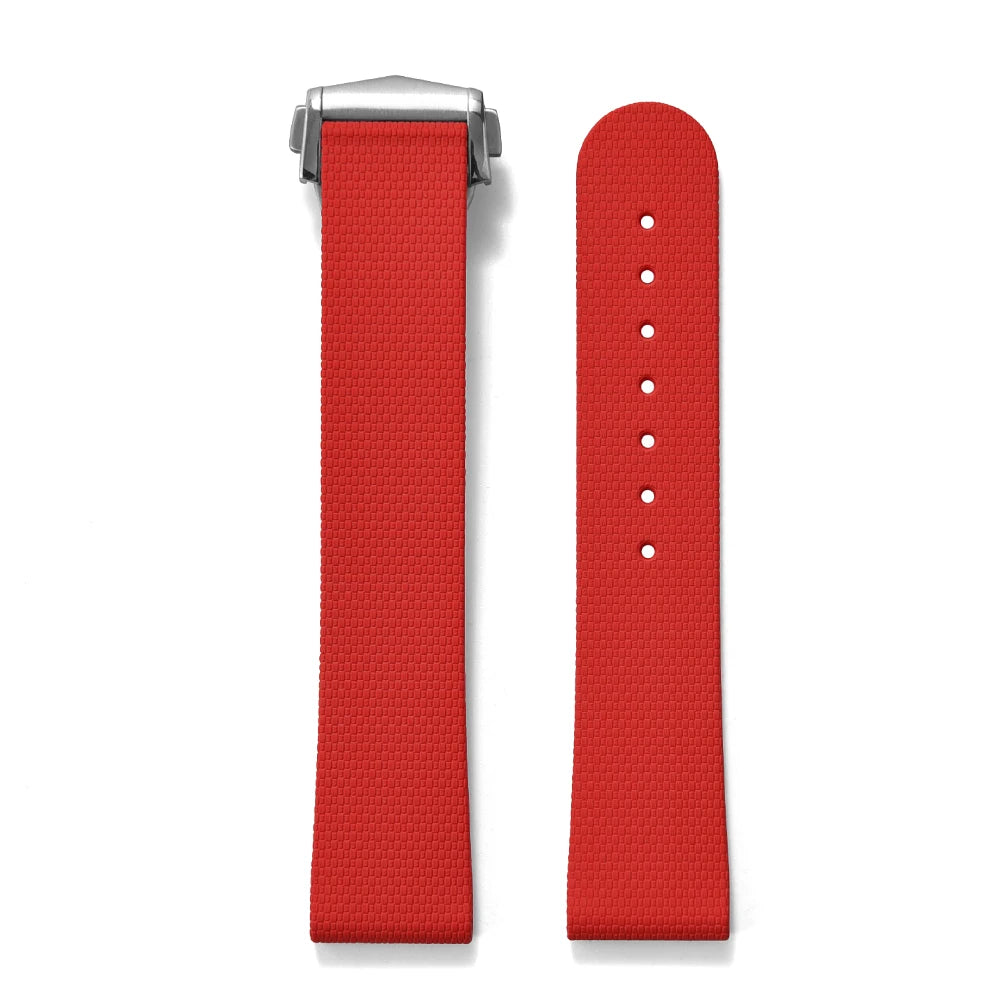 Unisex 20mm Premium Rubber Watch Bands | Quick Release Strap