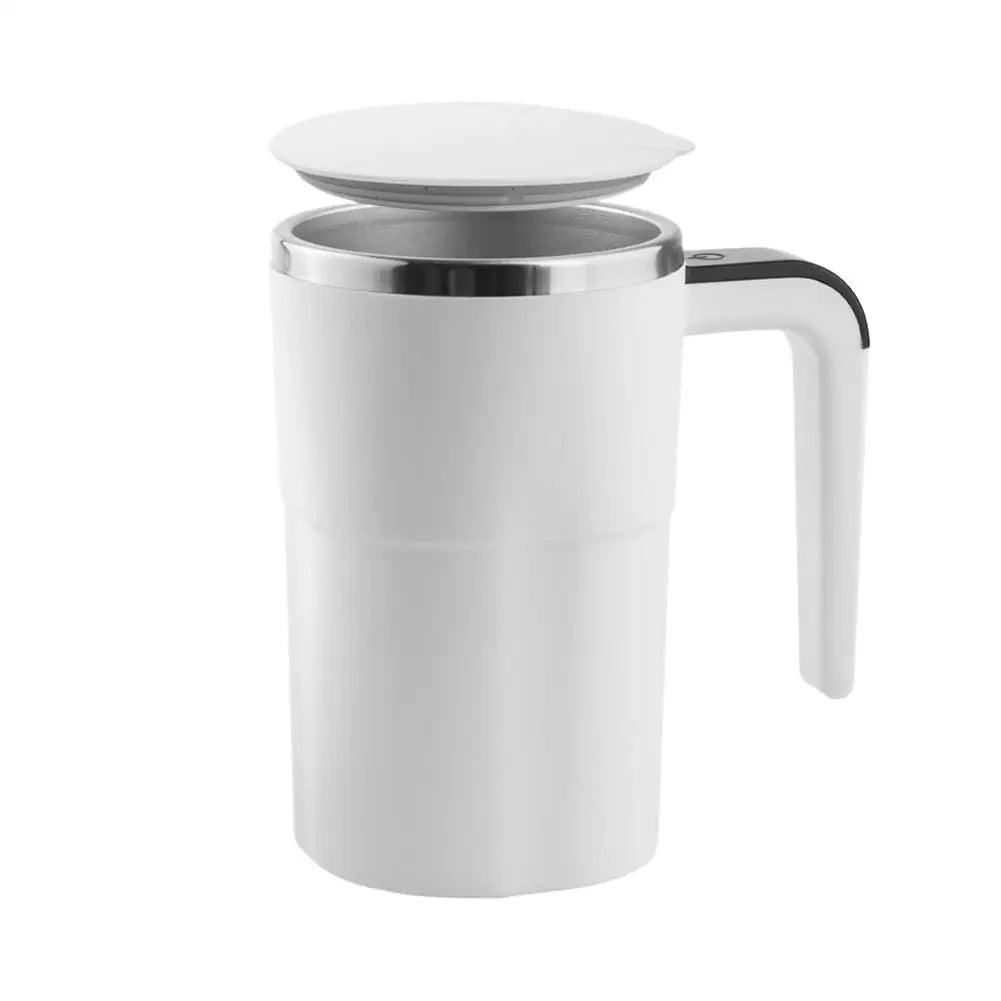 Stainless Steel Rechargeable Electric Stirring Cup | Portable Mixing Mug