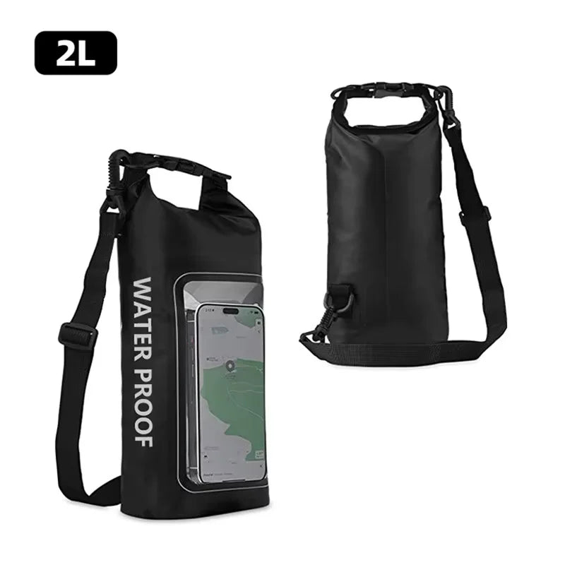 Waterproof Mobile Bag for Outdoor Sports | 2L PVC Dry Handbag