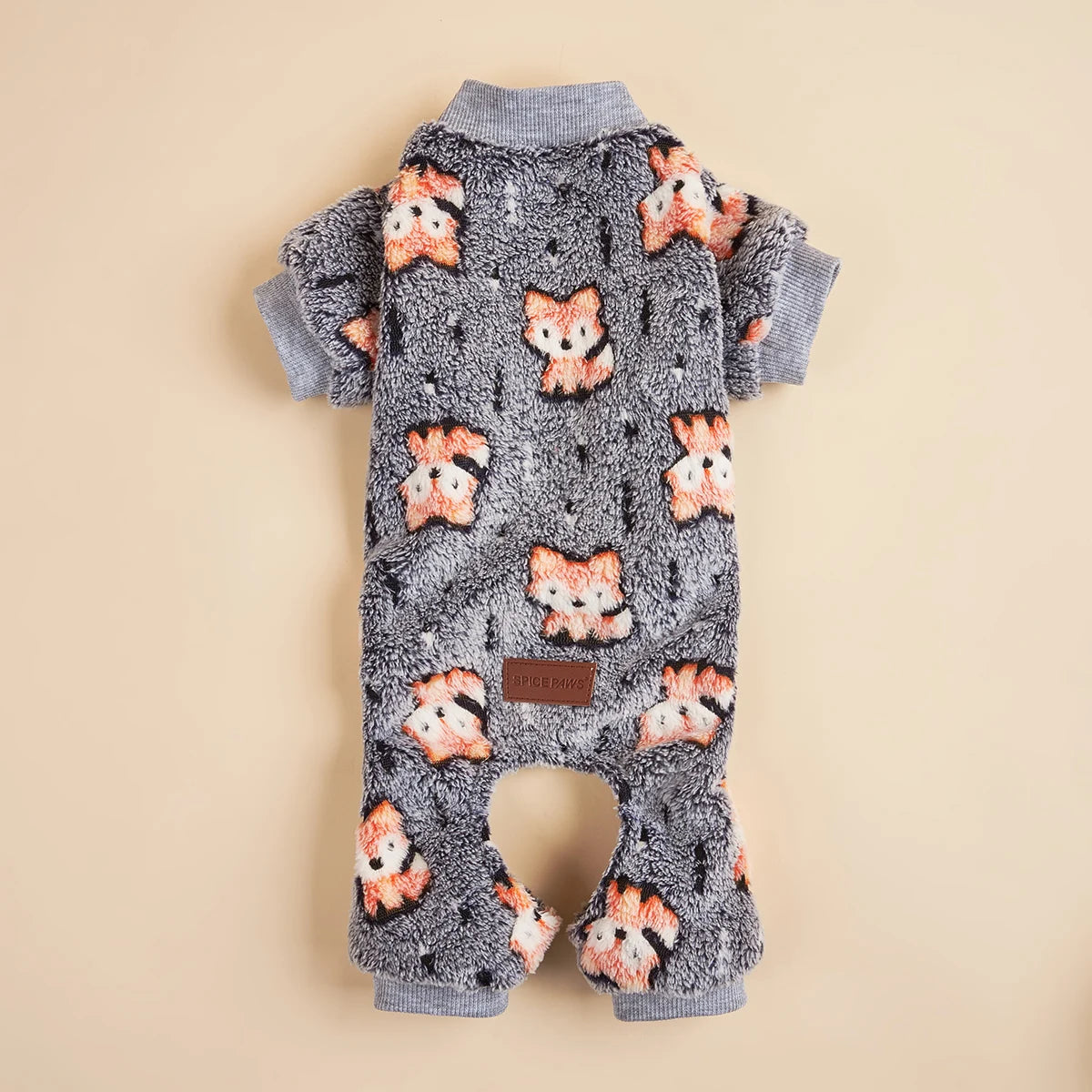 Cozy Winter Dog Pajamas for Small Dogs | Fleece Pajamas for Puppies