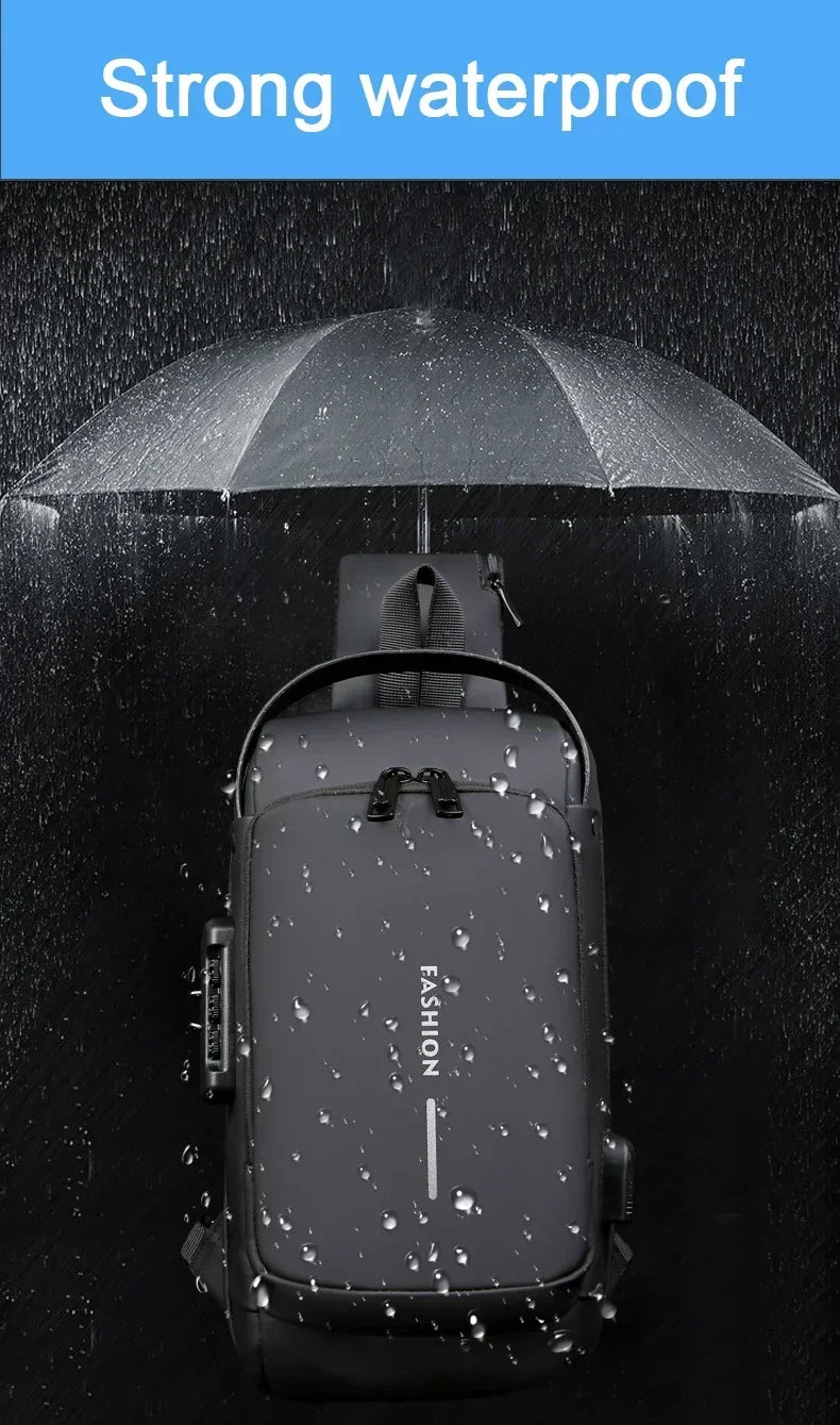 Multifunctional Sling Shoulder Bag | Versatile Travel & School Backpack