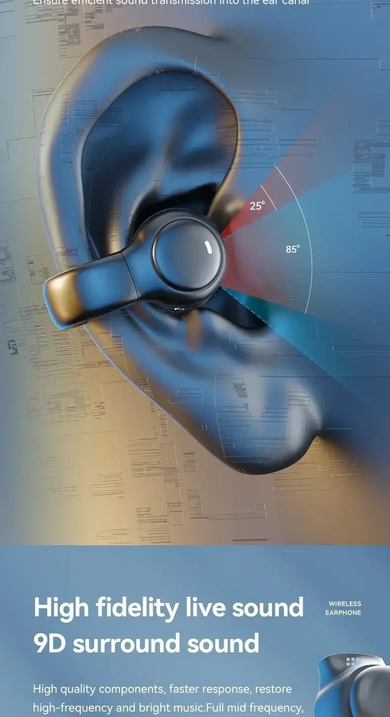 Bone Conduction Wireless Earbuds | Sporty Bluetooth Headset