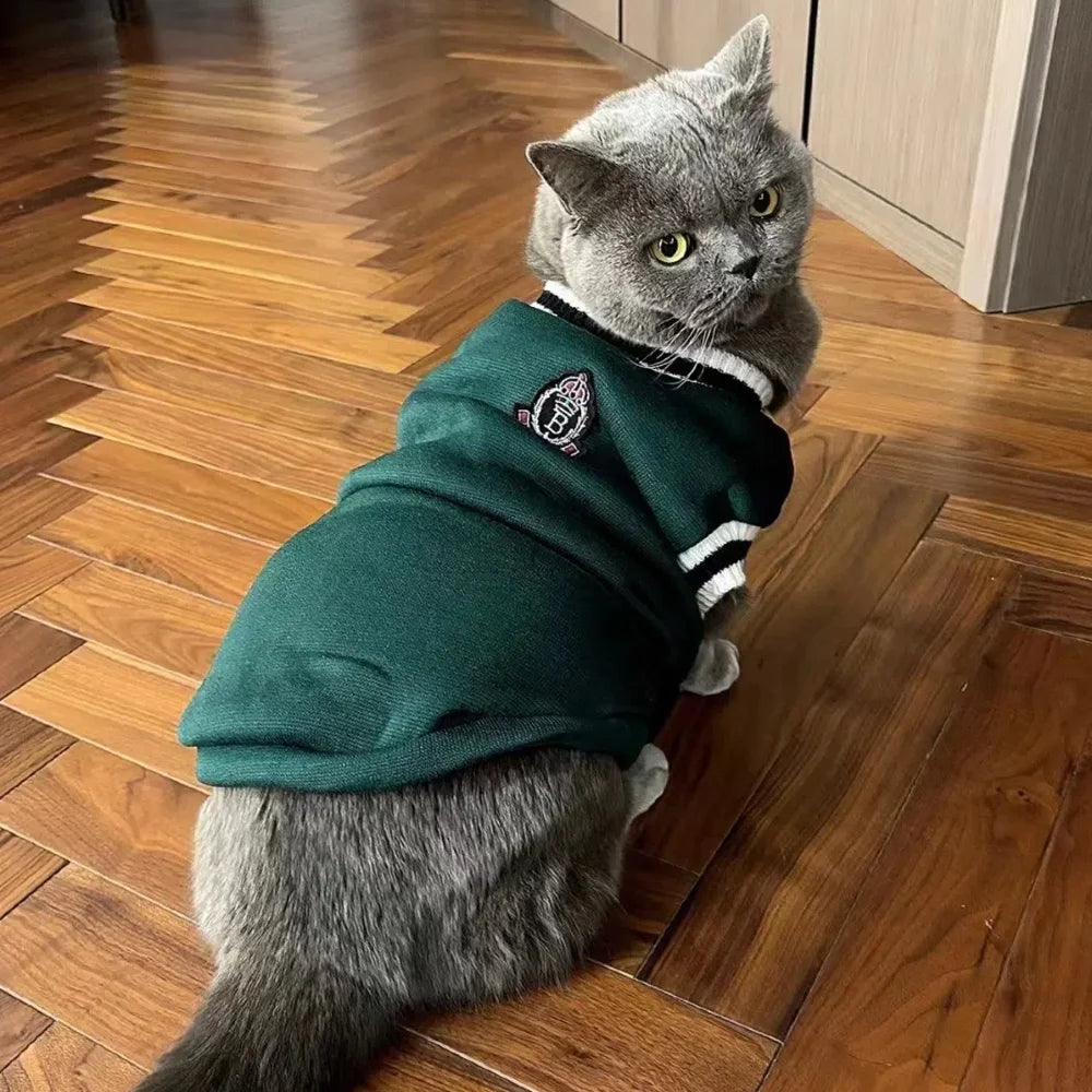 Cute Winter Cat Clothing | Soft & Warm Windproof Puppy Outfits