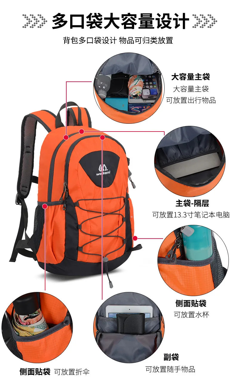Ultralight Mini Camping Backpack | Perfect for Hiking & Travel