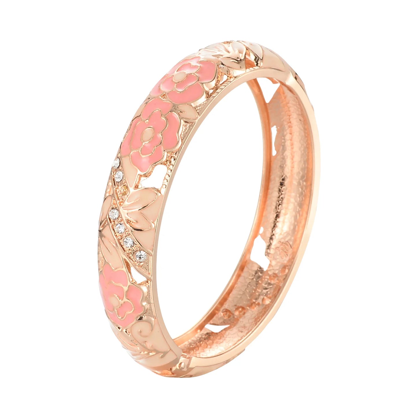 Stylish Cloisonne Double Bangle Set | Elegant Enamel Bracelets for Women